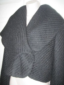 ZARA BASIC Women's Hooded Stylish Winter Jacket Black Long Sleeves Large - Picture 1 of 14