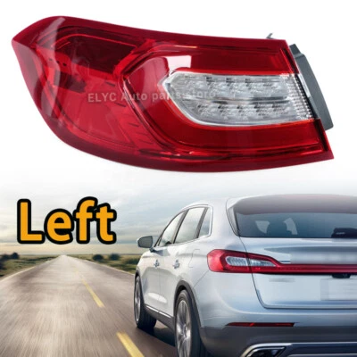 Left Side LED Taillight Brake Light For Lincoln MKX 2016-2018 - Image 1 of 4