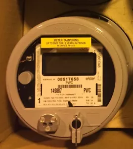 ELSTER, WATTHOUR METER KWH, ALPHA 3, FM16S, 7 LUGS, Y/D, 200A Or 320A, 120-480V - Picture 1 of 7