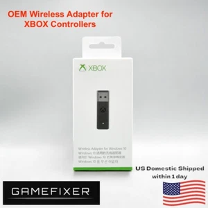 Nuevo adaptador de controlador inalámbrico OEM Microsoft Xbox One para PC con Windows totalmente nuevo - Imagen 1 de 6
