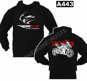 RSV4 Black Hoodie Sweatshirt A443 - Picture 1 of 1