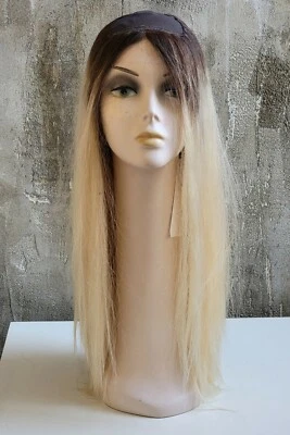  100% EUROPEAN PROCESSED HUMAN HAIR BLOND HEAD FALL 23'' - Image 1 of 3