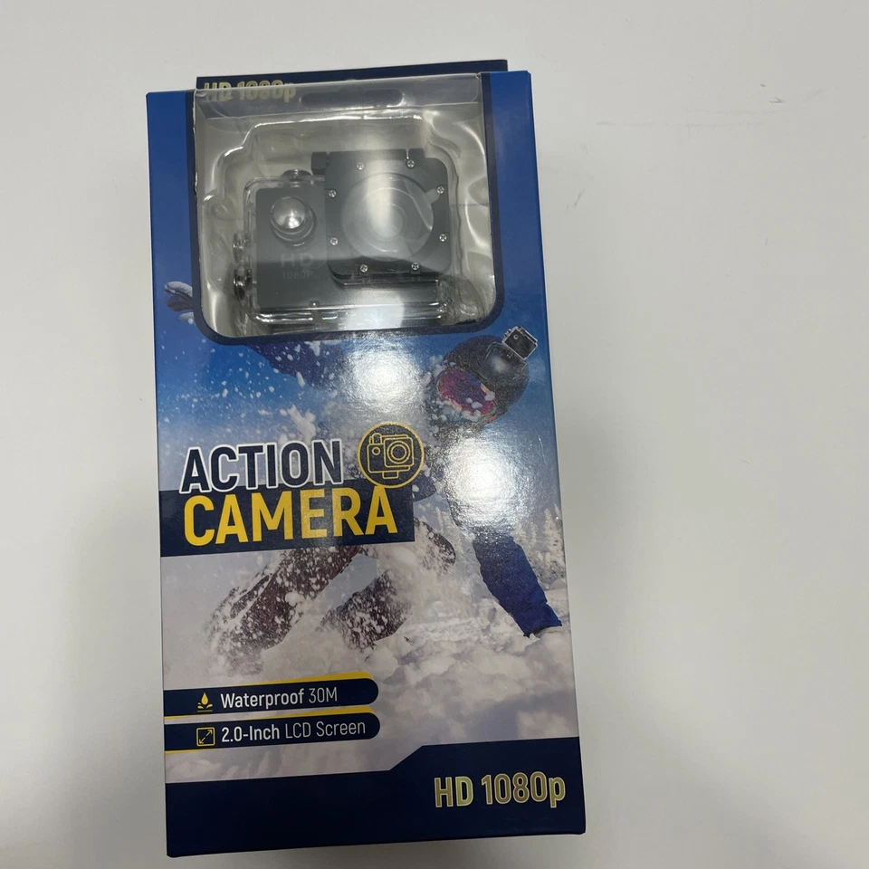 HD 1080P Action Camera Camcorder 2" Helmet Handlebar DV Cam Waterproof US - Image 1 of 4