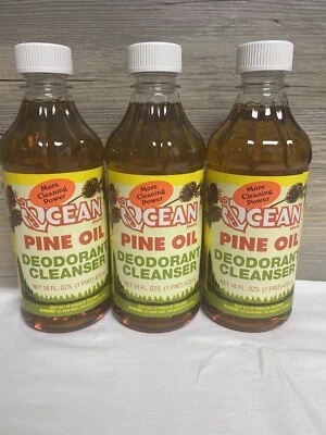 Ocean PINE Oil 16oz Paquete de 3 Limpiador/Desengrasante CONCENTRADO AMERICANO ¡POTENTE!! Foto 1 de 3