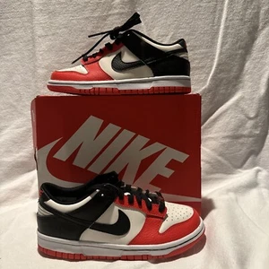 Size 5 - Nike Dunk Low EMB x NBA Black - Picture 1 of 9