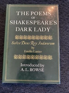 Poems of Shakespeares Dark Lad by Outlet Book Company Staff - Picture 1 of 3