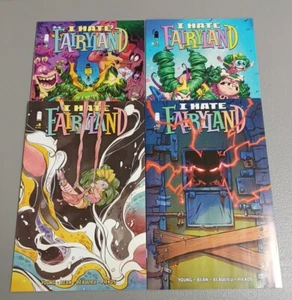 LOTE DE CÓMICS DE PRIMERA IMAGEN IMPRESA I HATE FAIRYLAND #6 7 8 10 CUBIERTAS 4 NÚMEROS (2023) - Imagen 1 de 1