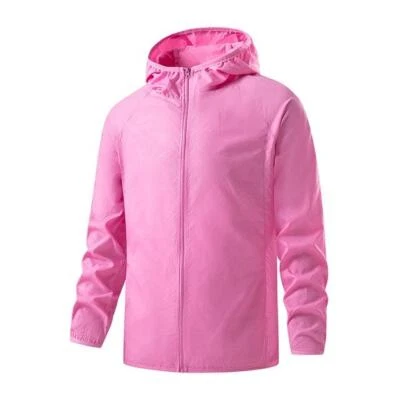 Lngxo Hombres Mujeres Senderismo Chaquetas Impermeable Protección Solar Cortavientos Camping Foto 1 de 4
