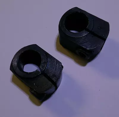 FRONT SPINDLE NUTS SET LEFT RIGHT VOLKSWAGEN T1 BUG SUPER BEETLE GHIA 1966-1979 - Image 1 of 2