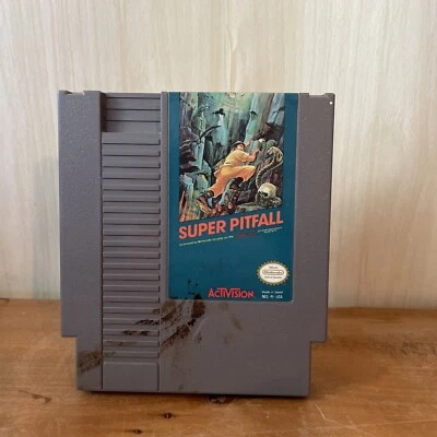 Super Pitfall - Auténtico juego Nintendo NES probado y funciona! ¡Muy limpio! Foto 1 de 3
