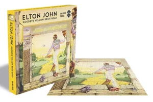 Elton John Addio Giallo Mattone Strada 500 Pezzi Puzzle 410mm x 410mm (Ze ) - Foto 1 di 1