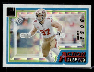 2023 Donruss #AAP-7 Nick Bosa Action All-Pros Card San Francisco 49ers - Image 1 of 2