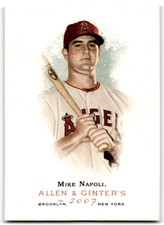 2007 Topps Allen & Ginter Mike Napoli 206