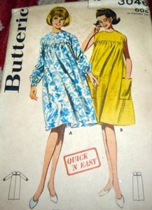 *Lovely VTG 1960s MATERNITY DRESS Sewing Pattern Size 16/36 FF - Picture 1 of 1