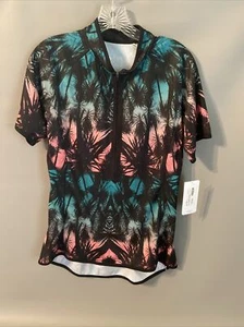 Shebeest Majestic Palm Bellissima Cycling Zipper Jersey Size XL New w/ Tags - Picture 1 of 10