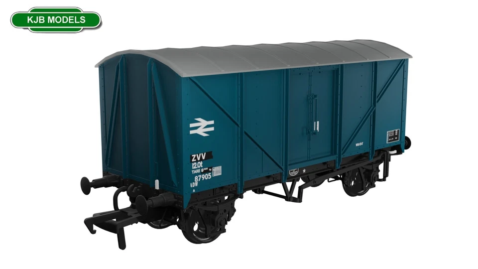 Rapido 957015 BR Diagram 1/801 ZVV Departmental Van BR Blue 87905