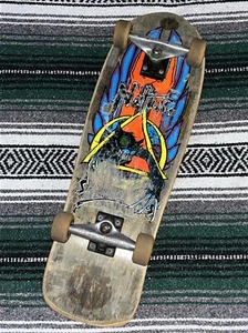 Vintage Natas Kaupas Evil Cat Skateboard , Santa Monica Airlines , Very Rare - Picture 1 of 18
