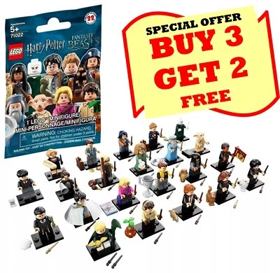 Lego Minifiguras Harry Potter y Animales Fantásticos 71022 - Paquete Aleatorio Foto 1 de 4