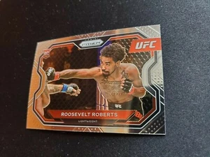 Roosevelt Roberts RC - 2021 Panini UFC Prizm Debut #117 - FREE SHIPPING - Picture 1 of 2