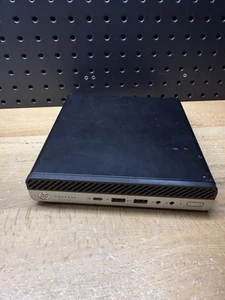 HP ProDesk 600 G4 DM PC Core i5-8500T @2.10GHz / 8GB RAM / NO HDD / NO Adapter - Bild 1 von 4
