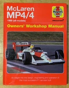 Haynes McLaren MP4/4 Owners' Workshop Manual 1988 (All Models) 2018 Excellent - Bild 1 von 20