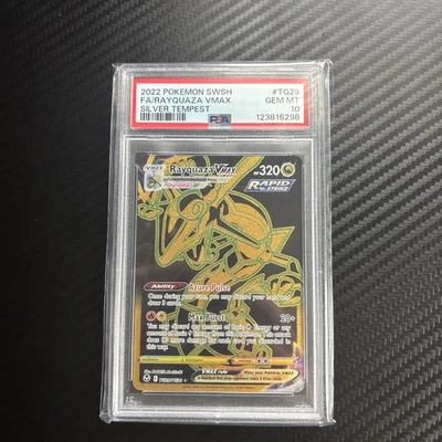 Rayquaza VMAX TG29/TG30 SWSH12 Sword & Shield Silver Tempest PSA 10 - Image 1 of 2