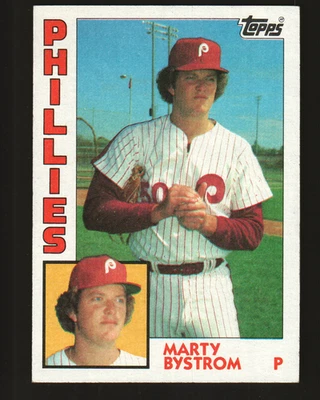 1984 Topps Baseball #511 - Marty Bystrom - Philadelphia Phillies  84-1833 - Image 1 of 2