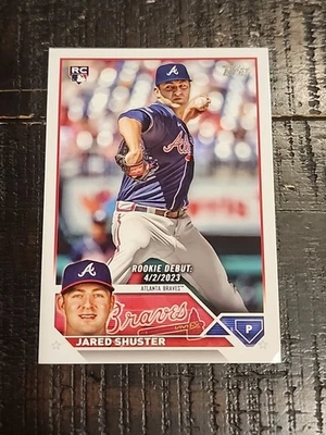 2023 Topps Update Series - Rookie Debut Jared Shuster #US309 (RC) - Image 1 of 2