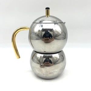 Caffettiera Moka Tracanzan Alfa modello Pallina vintage 4 tazze made in Italy - Imagen 1 de 7
