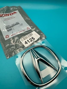 OEM 2022 - 2025 Acura MDX Rear Emblem Badge Logo Chrome 75701-TYA-A01 - Picture 1 of 6