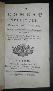 18thC Lorenzo Scupoli life guide, peace of Soul, Paradise, preparation for death - Picture 1 of 18