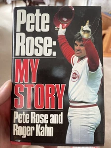 Pete Rose: Meine Geschichte von Roger Kahn und Peter I. Rose Hardcover Erstausgabe - Bild 1 von 2