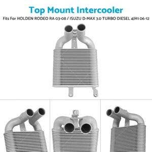 Upgrade Intercooler For Holden Rodeo RA30 / Isuzu D-MAX 4JH1 3.0Ltr Turbo Diesel - Picture 1 of 8