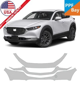 For Mazda CX-30 2020-2025 Front Bumper Paint Protection Film PreCut Kit PPF - Picture 1 of 5