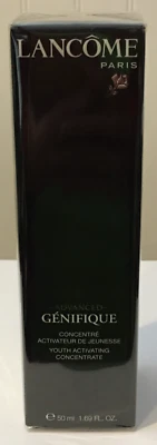 Nuevo en caja Lancome Advanced Genifique concentrado activador juvenil 1,69 oz/50 ml SELLADO Foto 1 de 4