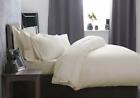 1000 Thread Count Single Ply Egyptian Cotton Duvet Cover in Ivory Superking 