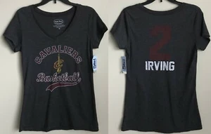 Nueva camiseta para mujer Cleveland Cavaliers Kyrie Irving #2 talla mediana gris - Imagen 1 de 6
