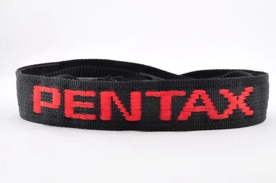 PENTAX  CAMERA NECK STRAP Black [Excellent+5] 1 inch nylon band from Japan - Image 1 of 4
