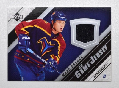 2005-06 Upper Deck Jerseys Series II #J2SV Marc Savard - Image 1 of 2