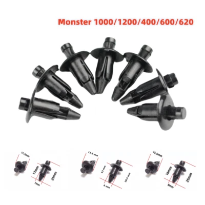 Tornillos de fijación de remache expansivo de carenado para Ducati Monster 1000/1200/400/600/620 Foto 1 de 4