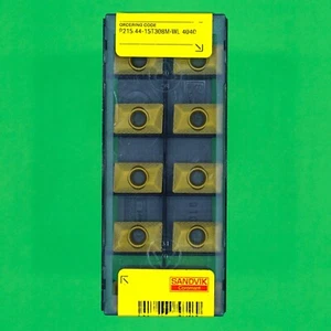 SANDVIK R215.44-15T308M-WL  4040  Wendeschneidplatten 10 Stück NEU - Picture 1 of 6