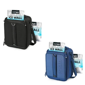 Confezione Borsa Pranzo Fredda Titan Frigo. Include 2 confezioni di ghiaccio a prova di perdite - Foto 1 di 8