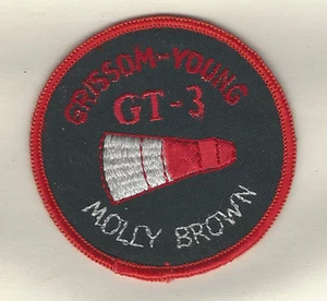 Toppa Grisson-Young GT-3 Molly marrone ricamata 3" - Foto 1 di 1