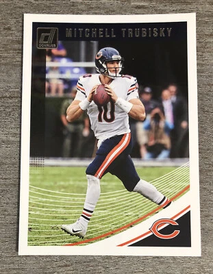 Mitchell Trubisky 2018 Donruss Bears #46  *C361* - Image 1 of 2