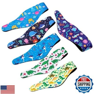 6 Pcs Swimming Headbands for Kids, Adjustable Swimming Ear Protection Bands C - Picture 1 of 5