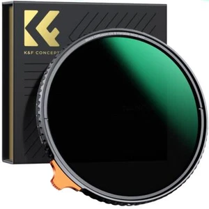 K&F Concept Objektivfilter schwarz Diffusion 1/4 + ND2-400 67mm 77mm 82mm NANO X - Bild 1 von 8