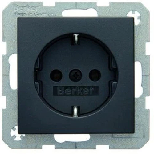 Berker Schuko-Steckd.anth/matt 47431606 B.1;B.3;B.7;S.1 Steckdose 4011334224280 - Bild 1 von 1