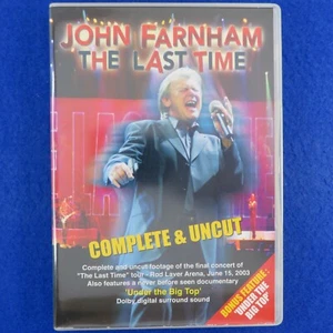 John Farnham The Last Time - DVD - Region 4 - Fast Postage !! - Picture 1 of 2