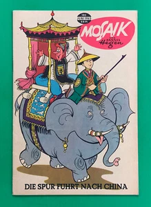 WIPA Mosaik Digedags Nr. 103 Die Spur führt nach China 1965 Hannes Hegen orig. - Bild 1 von 13