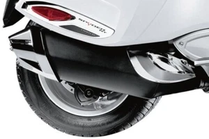 CAN AM SPYDER CHROME EXHAUST TIP HEAT SHIELD 219400473 - Picture 1 of 9